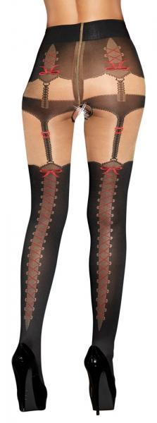 Straps-Strumpfhose 1